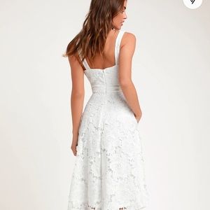 Lulus Divine Beauty Midi Dress, Size M